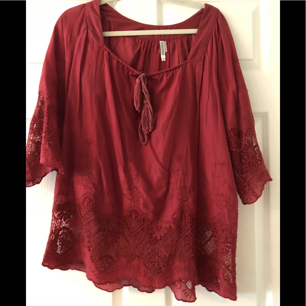 Burgundy Tunic